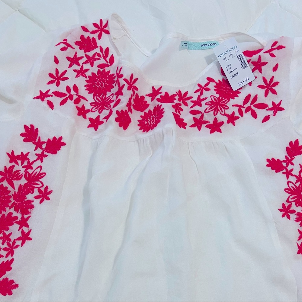 Maurice’s Short Sleeve Blouse